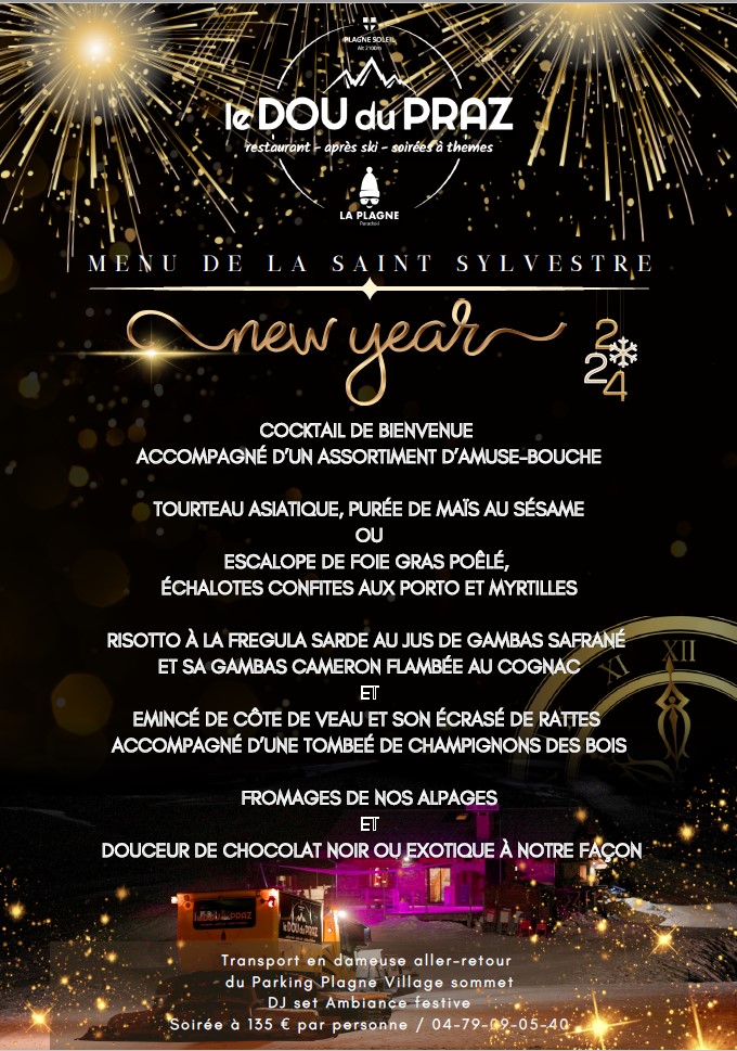 Soirée de la St Sylvestre